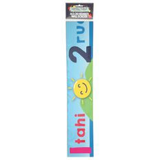 Learning Toolbox Wall Borders Numbers Bilingual 7 Sheets