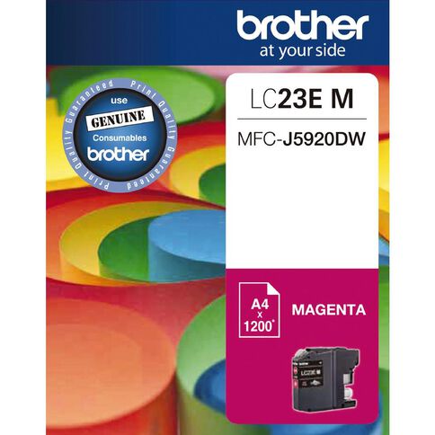 Brother Ink LC23E Magenta (1200 Pages)