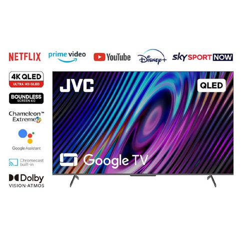 JVC 75 inch 4K Ultra HD QLED Google Smart TV