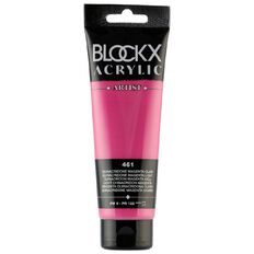 BLOCKX Acrylic Tube Quinacridone Light Magenta 120ml
