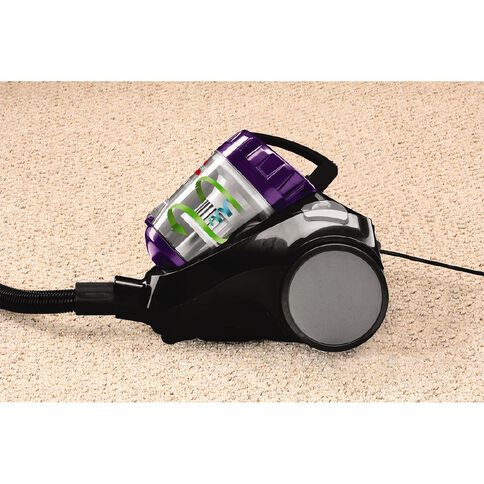 Bissell CleanView Canister Multi-Cyclonic Turbo Vacuum Purple/Black