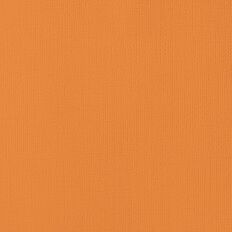 American Crafts Cardstock Textured Carrot Orange 12in x 12in