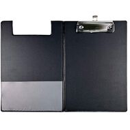 WS Clipboard Double PVC Black A5