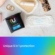 U By Kotex Ultrathin Pads Regular No Wings 14 Pack
