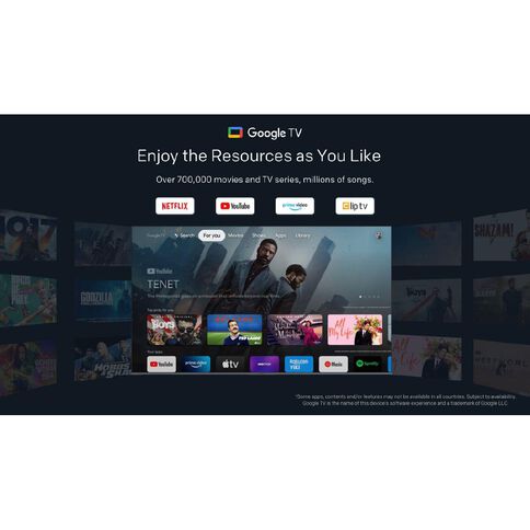 JVC 75 inch 4K Ultra HD QLED Google Smart TV