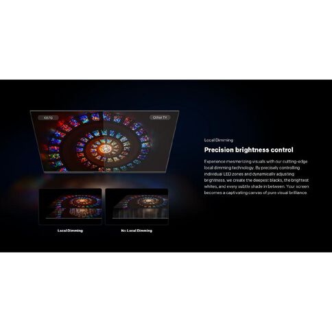 JVC 55 Inch 4K Ultra HD QLED Mini LED Google Smart TV JV5524M Silver