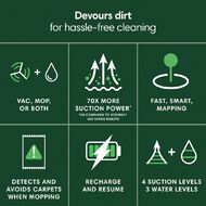iRobot Roomba Robotic Vacuum and Mop Black