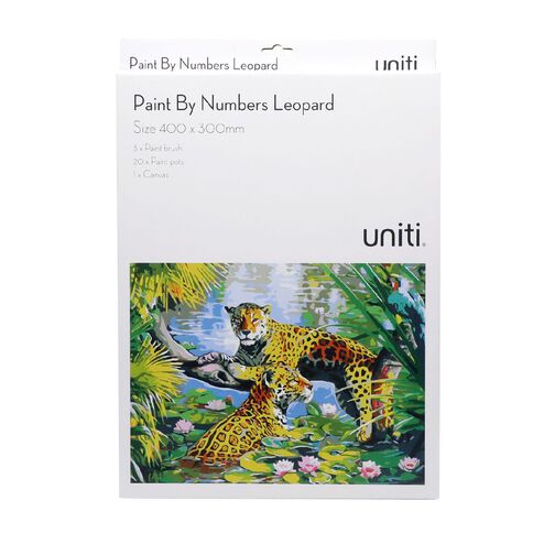 Uniti Paint By Number Leopard