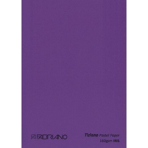 Fabriano Tiziano Pastel Paper 50cm x 65cm Iris Purple Mid