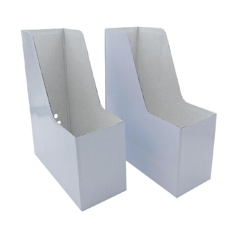 WS Basic Magazine File 2 Pack White WS Basic Magazine File 2 Pack White