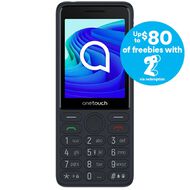 2degrees TCL OneTouch 4042S Bundle Dark Night Grey