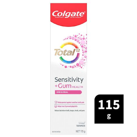 Colgate Total Sensitivity and Gum Health Original Toothpaste 115g