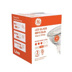 General Electric GU5.3 LED MR16 Reflector 4W Warm White Light Bulb