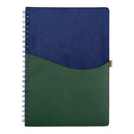 Uniti Stationery Multi Colour Wave A4 Notebook