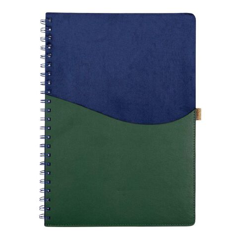 Uniti Stationery Multi Colour Wave A4 Notebook