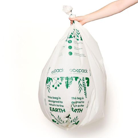 Ecopack Compostable Wheelie Bin Liners 140L 5 pack