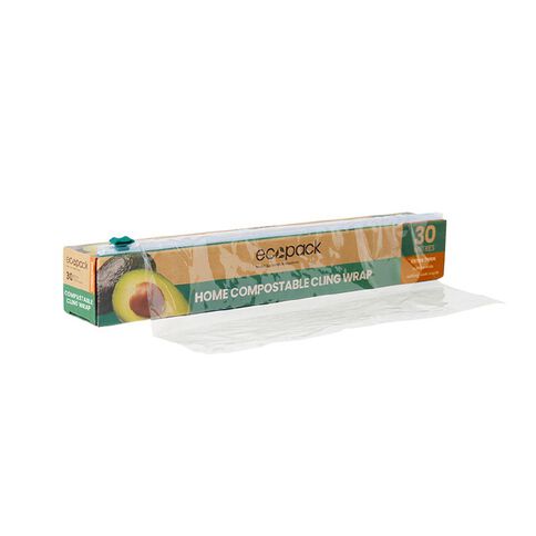 Ecopack Home Compostable Cling Wrap 30m