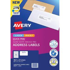 Avery Quick Peel Address Labels Sure Feed Laser&Inkjet Printers