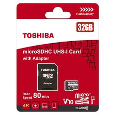 Toshiba R80 MicroSD Card - 32GB