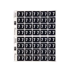 Filecorp Coloured Labels 7 Black
