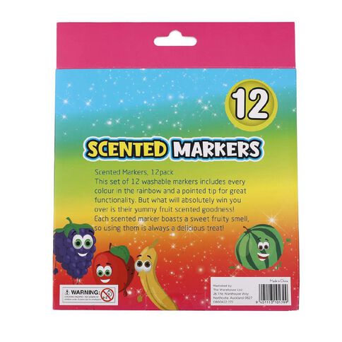 Scented  Markers 12 Pack