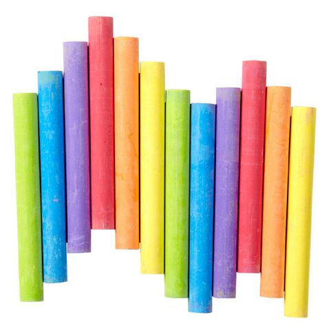 Crayola Chalk Coloured 12 Pieces Assorted