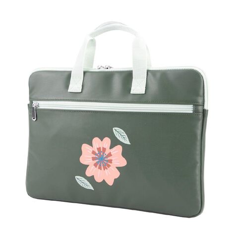 Poppy Notebook Bag 14 inch Leaf