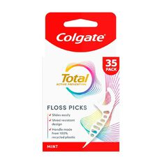 Colgate Total Floss Pick 35 Pack