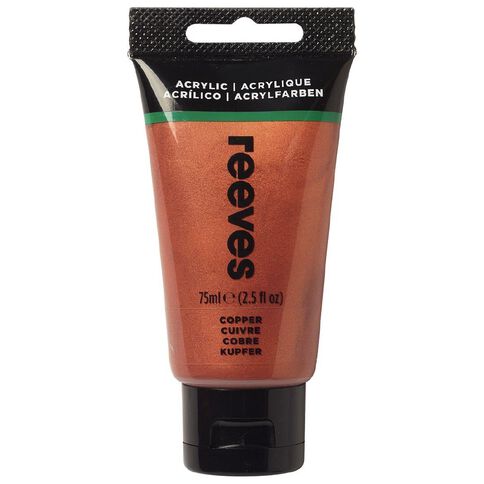 Reeves Acrylic Paint Copper 803 75ml