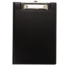 GBP Stationery Pvc Double Clipboard Black A5