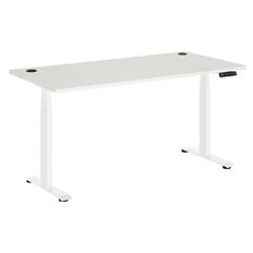 Jasper J Emerge Elec Height Adj Desk Dual Motor 3 Stage 1800 WhtWht