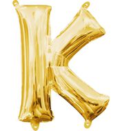 Anagram Small-Size Air Letter K Gold