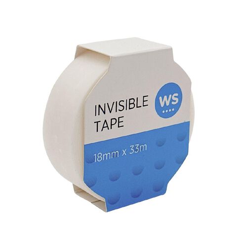 WS Invisible Tape 18mm x 33m