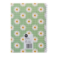WS Spiral Floral Cover Notebook A5