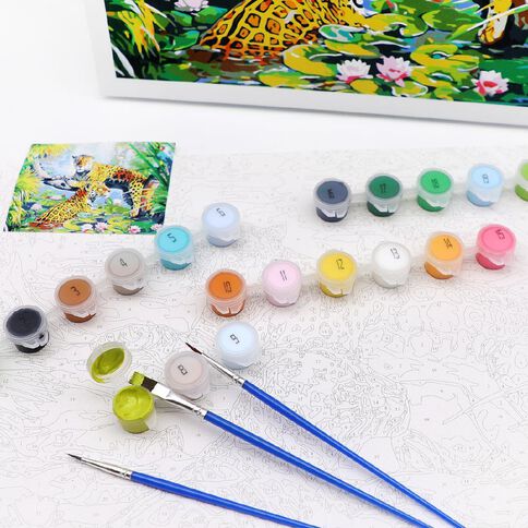 Uniti Paint By Number Leopard