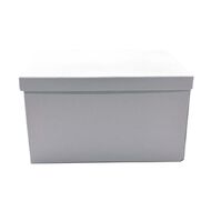 WS Paperboard Storage Box Medium White