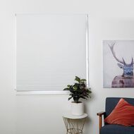 Homeworks Soho Alabaster Roller Blind White