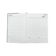 WS 2024/2025 Mid Year Diary Date To Page Black A4