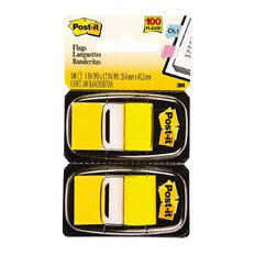 Post-It Flags 2 Pack Yellow Mid
