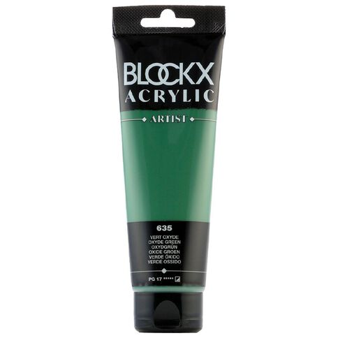 BLOCKX Acrylic Tube Oxide Green 120ml