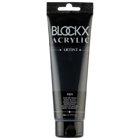 BLOCKX Acrylic Tube Mars Black 120ml