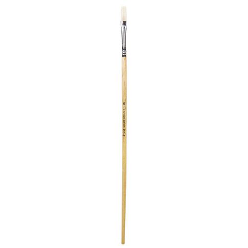 DAS Brush Long Handle Hog Bristle Flat #6
