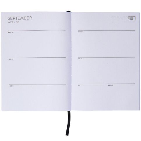 Desk Tribe Soft Stone Recycled Weekly Diary 2024 A5