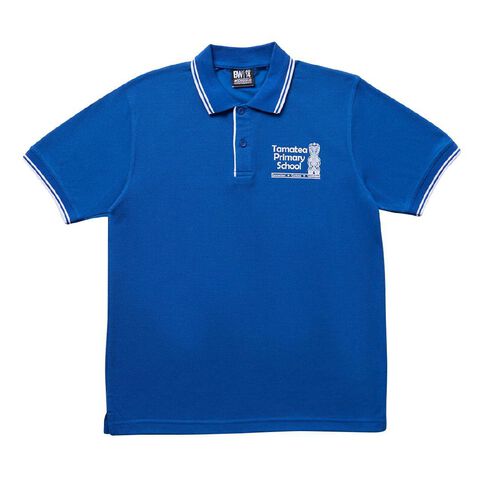 Schooltex Tamatea Primary School Short Sleeve Polo with Embroidery