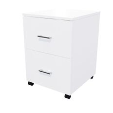 Zealand 2 Drawer Mobile White