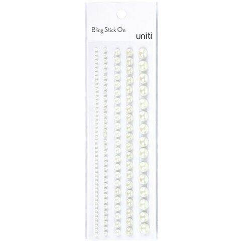 Uniti Bling Borders Silver Assorted