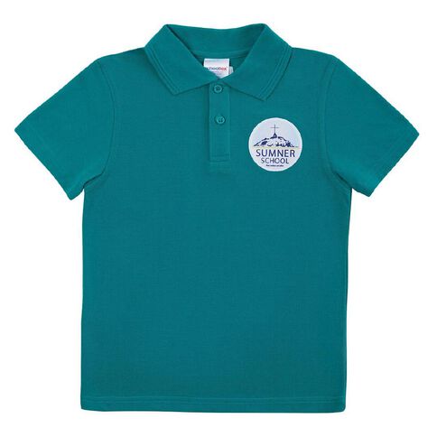 Schooltex Sumner School Short Sleeve Polo with Badge