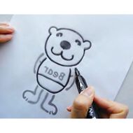 MARVY #922 Transfer Pen Black