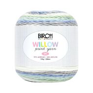 Birch Yarn Willow Yarn Print 45% Acrylic 55% Nylon 150G Morning Mist