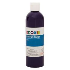 Kookie Acrylic Poster Paint Purple Mid 500ml